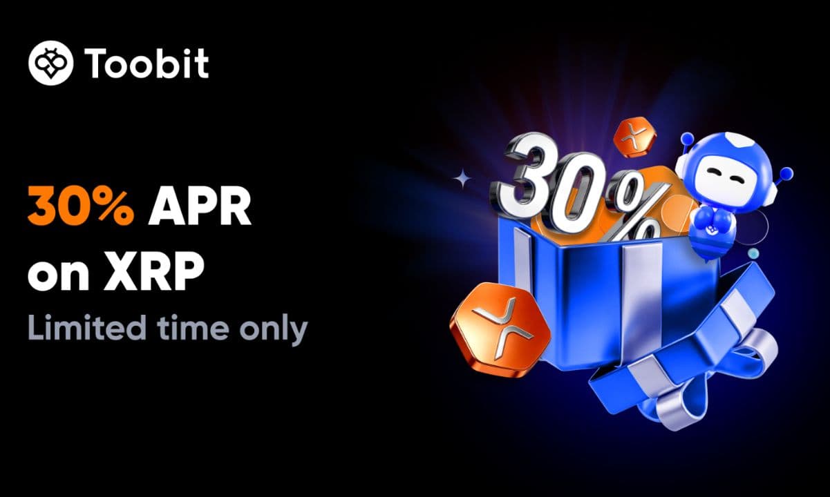 Toobit Announces 30% APR Fixed Earn Opportunity for XRP Holders