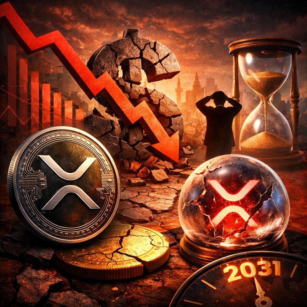 A Stark XRP Price Call: Why One Analyst Says It Could Be Under $1 By 2031