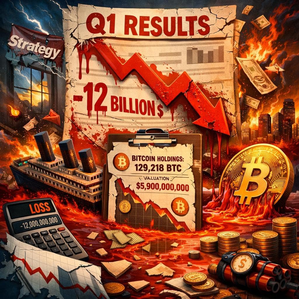 Strategy Reports Q1 Results: Over $12 Billion In Red Ink—Here Are The Key Figures