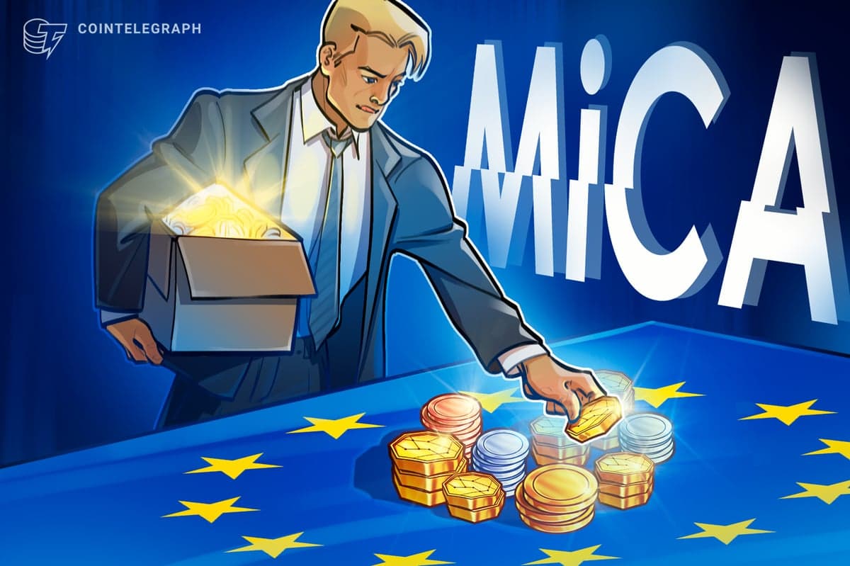 EU adviser says ‘MiCA 2’ is likely as crypto market matures: PBW 2026