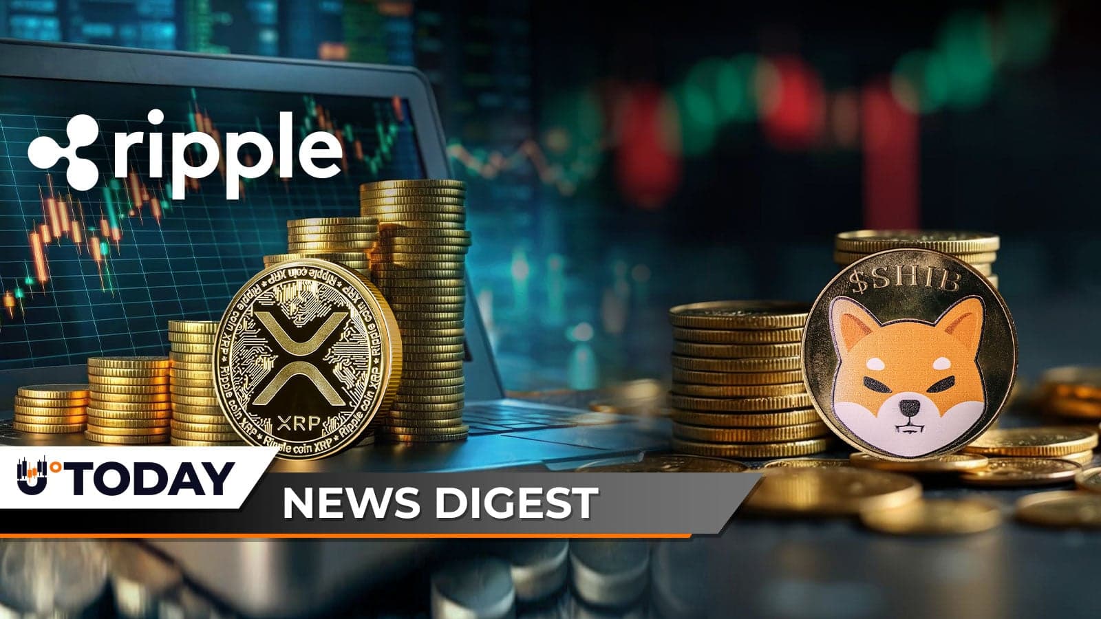 Ripple Sends $108 Million XRP to Coinbase, Shiba Inu (SHIB) Sees April's Biggest Bullish Sign,Saylor’s Strategy Scoops $3.6 Billion Bitcoin Gains — U.Today Crypto Digest